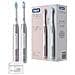 Oral-b Pulsonic Slim Luxe 4900 Platino/oro Rosa Incl. 2ã‚â° Manipolo 396369 - Foto miniatura 2