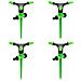 Irrigatori Rotanti 4 Pz Verdi E Neri 16x13,5x25,5 Cm Abs E Pp - Foto miniatura 1
