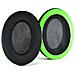 Cuscinetti Auricolari Di Ricambio Per Cuffie Razer - Confezione Da 2, Nero E Verde - Foto miniatura 1