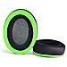 Cuscinetti Auricolari Di Ricambio Per Cuffie Razer - Confezione Da 2, Nero E Verde - Foto miniatura 4