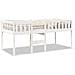 Letto Per Bambini Senza Materasso Bianco 90x190cm Massello Pino - Foto miniatura 2