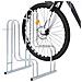 Supporto Per 2 Bici Da Pavimento Autoportante Acciaio Zincato - Foto miniatura 2