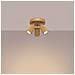 Lampada Da Soffitto Karbon 3p Oro Sl. 1563 - Minimalista Lampada Da Soffitto D'oro 18x19.5x19.5 Cm - Foto miniatura 3