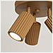 Lampada Da Soffitto Karbon 3p Oro Sl. 1563 - Minimalista Lampada Da Soffitto D'oro 18x19.5x19.5 Cm - Foto miniatura 5
