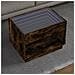 Tavolino Da Salotto Con Led Infinity Rovere Fumo 70x50x50 Cm - Foto miniatura 1