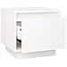 Lusso Casadino -  Comodino Bianco 35x34x32 Cm In Legno Massello Di Pino - Foto miniatura 4