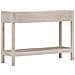 Tavolo Consolle Bianco 110x35x75cm Legno Massello di Mango - Foto miniatura 4
