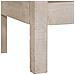 Tavolo Consolle Bianco 110x35x75cm Legno Massello di Mango - Foto miniatura 8