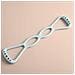 Fascia Elastica Yoga A 8 Per Stretching E Allenamento - Silicone, Portatile Blue - Foto miniatura 2