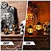 Lanterna Led Decorazione Sospesa Halloween Zucca Set 3pz - Foto miniatura 3