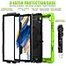 Custodia Per Samsung Galaxy Tab A 8.0"" Supporto E Tracolla Verde - Foto miniatura 3
