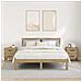 Armadietto per letto 2 pcs rovere artigianale 40 x 35 x 47,5 cm - Foto miniatura 4