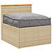 Cuscino per seduta pallet Grigio 70 x 70 x 12 cm Tessuto Oxford - Foto miniatura 2