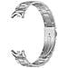 Cinturino In Metallo Compatibile Con Xiaomi Mi Band 8/9/10 - Design A Barra A Molla - Acciaio Inossidabile Silver - Foto miniatura 1