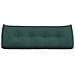 Cuscino per Schiena Verde Scuro 140 x 24 x 50 cm Tessuto - Foto miniatura 6