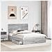 Letto con Contenitore con testiera Grigio Sonoma 160 x 200 cm - Foto miniatura 3