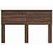 Testiera con testiera Rovere Marrone 140 cm Legno multistrato - Foto miniatura 4
