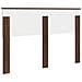 Testiera con testiera Rovere Marrone 140 cm Legno multistrato - Foto miniatura 6
