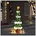 Albero di Natale Illuminato con 3 Scatole Regalo 2D Bianco Caldo - Foto miniatura 3