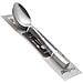 Set Di 6 Cucchiai Da Zuppa Formato 21,5 Cm In Acciaio Inossidabile, Argento - Foto miniatura 2