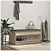Panca per ingresso con cuscino Rovere Sonoma 103 x 38 x 45 cm - Foto miniatura 2