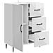 Credenza Bianco Lucido 66 x 34,5 x 89,5 cm Legno ingegnerizzato - Foto miniatura 3