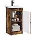 Mobile da bagno con lavabo Rovere Fumo 42 x 40 x 84,5 cm - Foto miniatura 3
