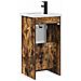 Mobile da bagno con lavabo Rovere Fumo 42 x 40 x 84,5 cm - Foto miniatura 6