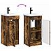 Mobile da bagno con lavabo Rovere Fumo 42 x 40 x 84,5 cm - Foto miniatura 9