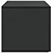 Mobile Porta TV da Muro Nero 78,5 x 31 x 30 cm - Foto miniatura 5
