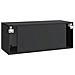 Mobile Porta TV da Muro Nero 78,5 x 31 x 30 cm - Foto miniatura 6
