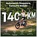 O20 Boost Bici elettrica pieghevole, motore 250W, batteria 48V 13,5Ah, autonomia massima 120 km, velocità massima 25 km /h, pneumatici antiforatura, ottima per tragitti cittadini e gite nel fine settimana, colore viola - Foto miniatura 5