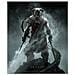The Elder Scrolls V Skyrim Wallscroll Dragonborn 100 X 77 Cm - Foto miniatura 1