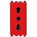 19203 / r - Presa 2p+t 16a P17/11 Rosso - Foto miniatura 1