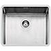 Lavello sottotop 1 vasca 54 cm Colore acciaio satinato - Foto miniatura 2