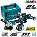 Kit Dlx2130tj2 (dga504 + Dhp481 + 2 X 5,0 Ah + Dc18rc + Makpac 2 + Makpac 3)  - Foto miniatura 1