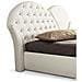 Letto Matrimoniale C / Contenitore In Ecopelle Bianco 215x220xh. 122 Cm - Foto miniatura 1
