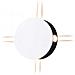 V-tac Vt-706 Lampada Led 4w Da Parete Rotondo Bianco Wall Light Bianco Naturale 4000k Ip65 - Sku 8214 - Foto miniatura 1