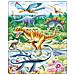Fh16 Dinosauri Del Periodo Giurassico, Puzzle Con 35 Pezzi - Foto miniatura 4