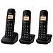 Cordless Trio KX-TGB613JTB Nero - Foto miniatura 1