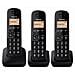 Cordless Trio KX-TGB613JTB Nero - Foto miniatura 2
