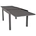 Jerri - Set Tavolo In Alluminio Cm 135/270 X 90 X 75 H Con 8 Poltrone Lotus - Foto miniatura 3