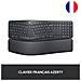 Tastiera Curvo Wireless RF + Bluetooth Ergo K860 Colore Graffite (Layout Francese)  - Foto miniatura 2