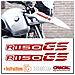 2pz Adesivi Compatibile Con Moto R1150 Gs Motorrad R 1150 (rosso)  - Foto miniatura 1