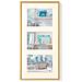 Cornice per Foto New Lifestyle 3x15x20 cm Oro - Foto miniatura 1