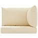 Cuscini per Pallet 3 pz Beige in Tessuto Oxford - Foto miniatura 9