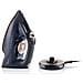 Iron Kiara 127690000 Ferro Da Stiro A Vapore Senza Fili, 2200 W, Capacità Serbatoio Acqua 220 Ml, Vapore Continuo 40 G / min, Nero - Foto miniatura 7