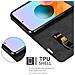 Custodia Compatibile Con Xiaomi Redmi Note 10 In Grigio Titanio - Coperchio Protettiva Con Chiusura Magnetica, Funzione Stand E Tasca Per Le Carte - Foto miniatura 5