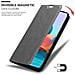 Custodia Compatibile Con Xiaomi Redmi Note 10 In Grigio Titanio - Coperchio Protettiva Con Chiusura Magnetica, Funzione Stand E Tasca Per Le Carte - Foto miniatura 7