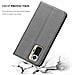 Custodia Compatibile Con Xiaomi Redmi Note 10 In Grigio Titanio - Coperchio Protettiva Con Chiusura Magnetica, Funzione Stand E Tasca Per Le Carte - Foto miniatura 8